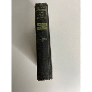 New Rhyming Dictionary and Poets' Handbook 1931